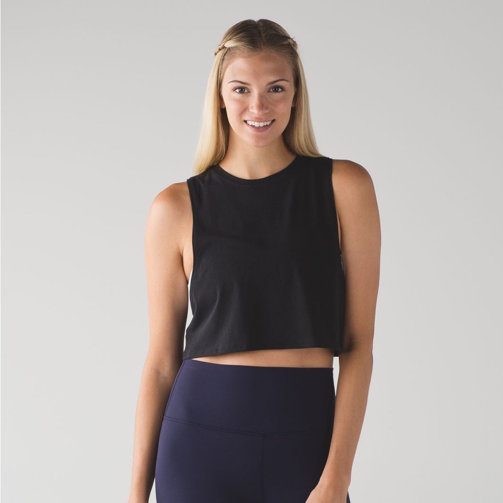 Lululemon muscle love cropped tank